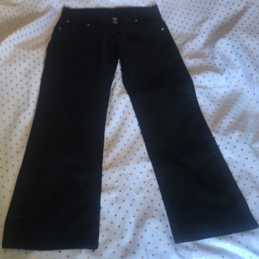 Vintage Y2K Kut from the Kloth Black Bootleg Denim